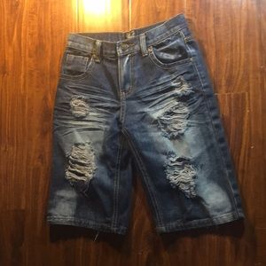 Jean shorts